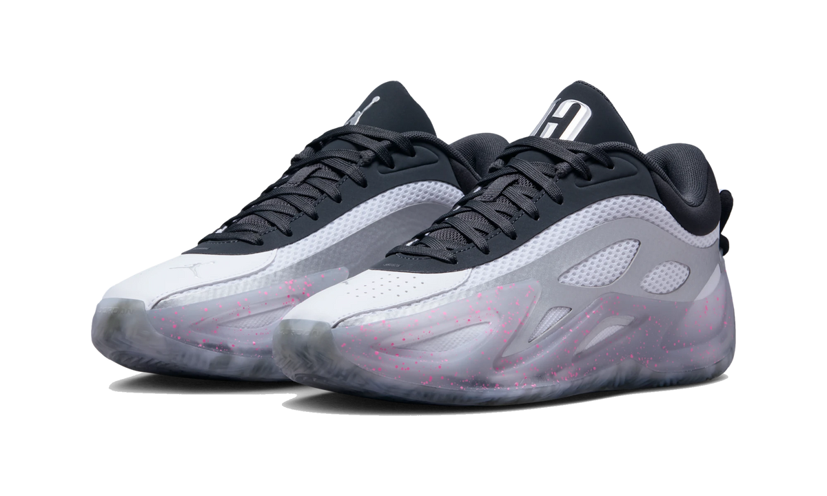 Overkicks - Air Jordan Heir Series 2 White Silver (HV4417-100) - vista trasera