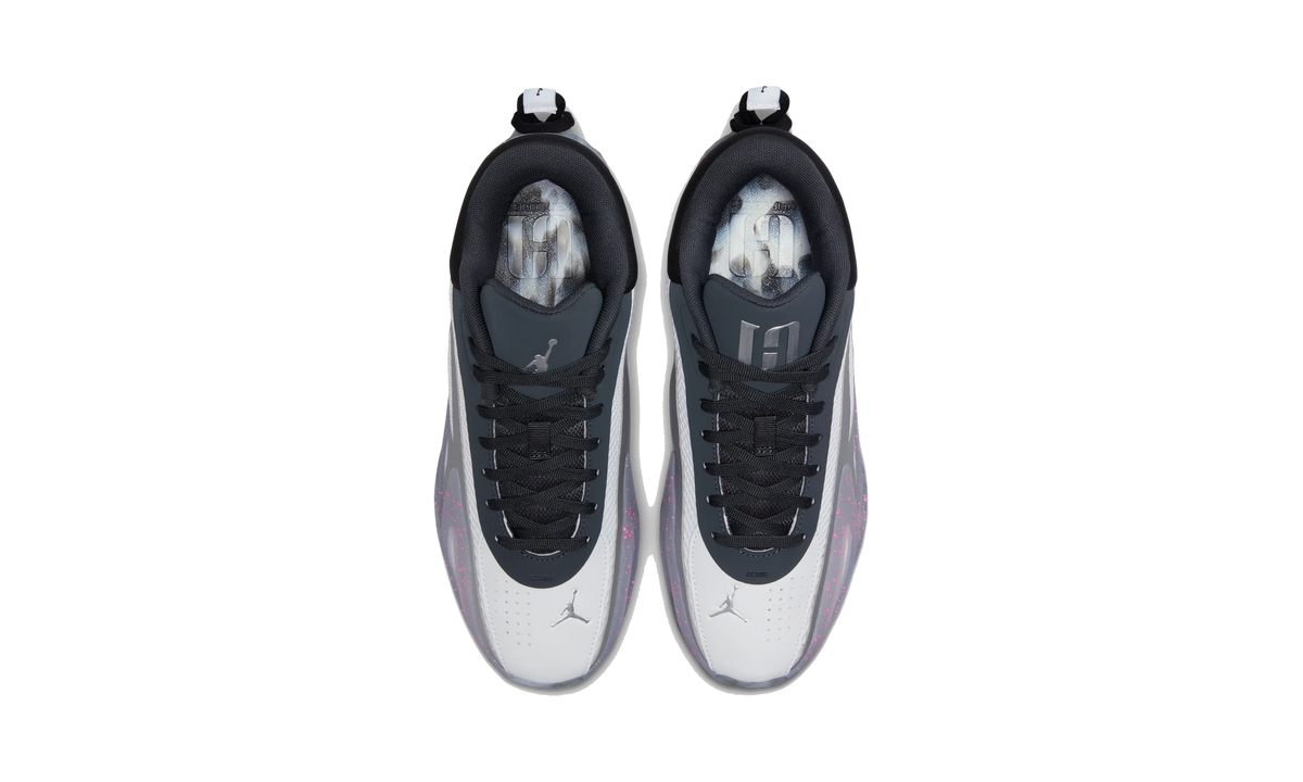 Overkicks - Air Jordan Heir Series 2 White Silver (HV4417-100) - vista superior