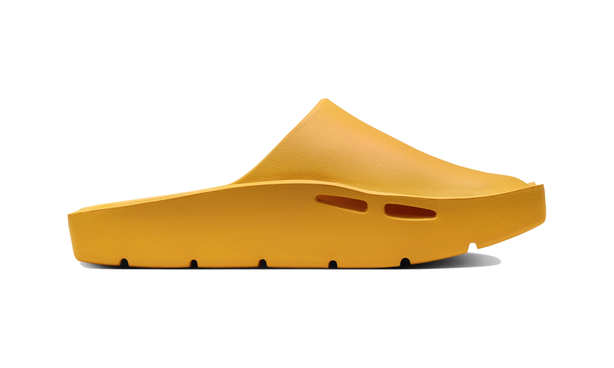 Overkicks - Air Jordan Hex Mule Yellow Ochre (DX6405-700) - detalle suela