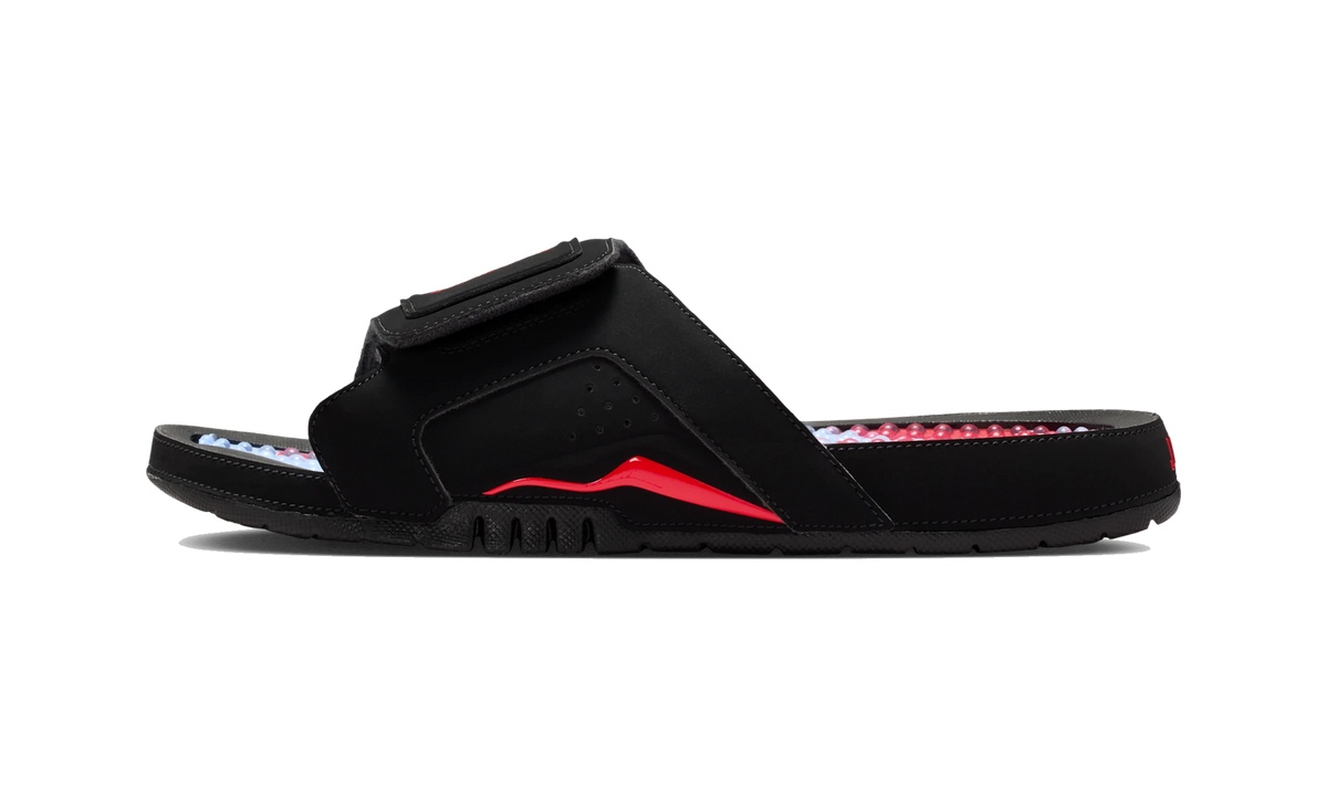 Overkicks - Air Jordan Hydro 6 Retro Slide Black Infrared (DM0979-009) - par completo