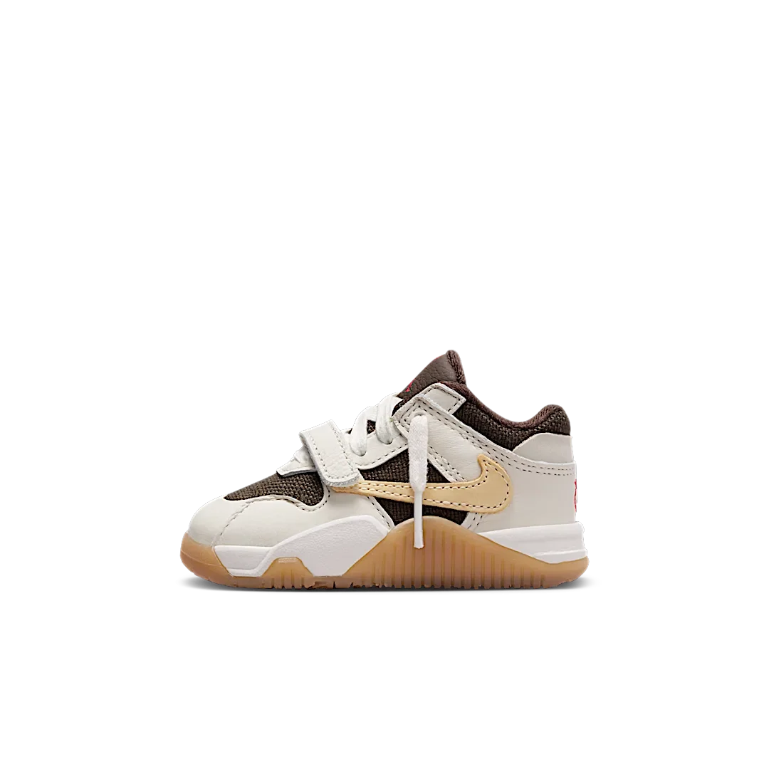 Overkicks - Air Jordan Jumpman Jack TR Travis Scott Sail (TD) (FJ2852-100) - vista lateral