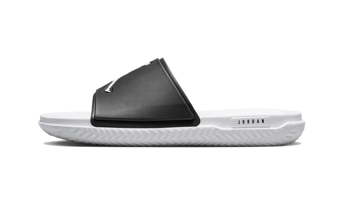 Overkicks - Air Jordan Jumpman Slide Black White (FQ1598-010) - par completo