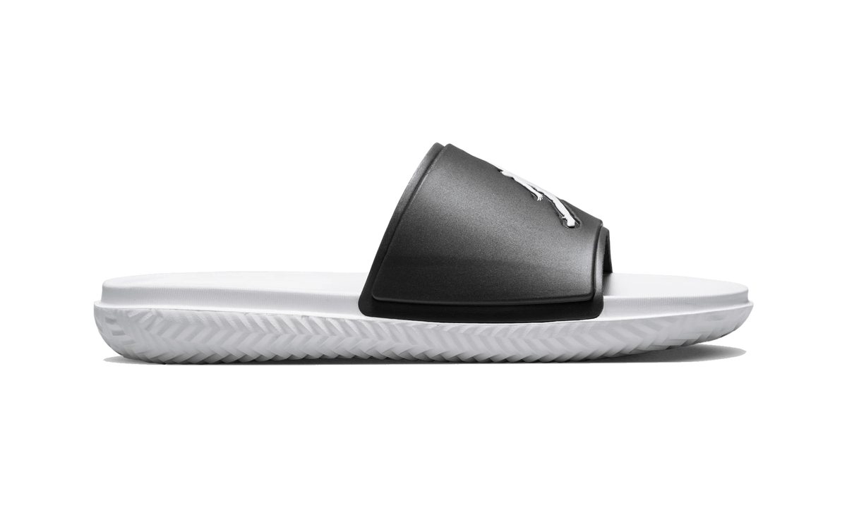 Overkicks - Air Jordan Jumpman Slide Black White (FQ1598-010) - vista superior
