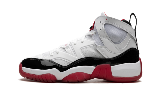 Overkicks - Air Jordan Jumpman Two Trey White Gym Red Black (DO1925-106) - vista lateral