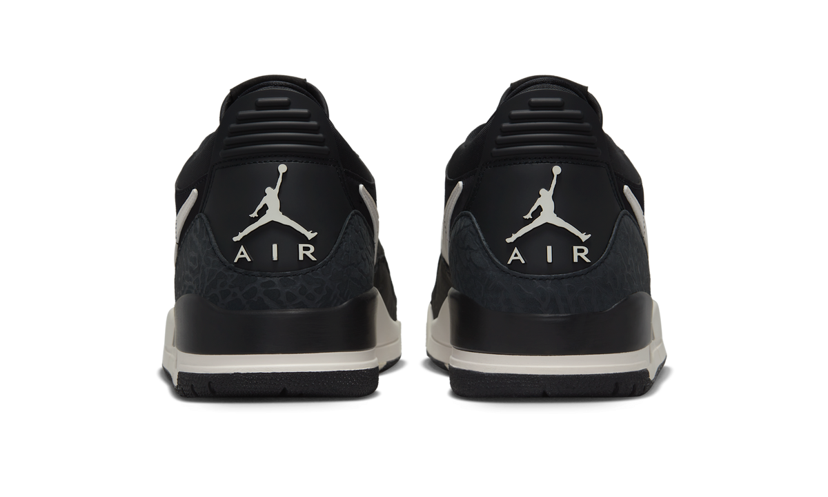 Overkicks - Air Jordan Legacy 312 Low Black Phantom (CD7069-001) - detalle talón