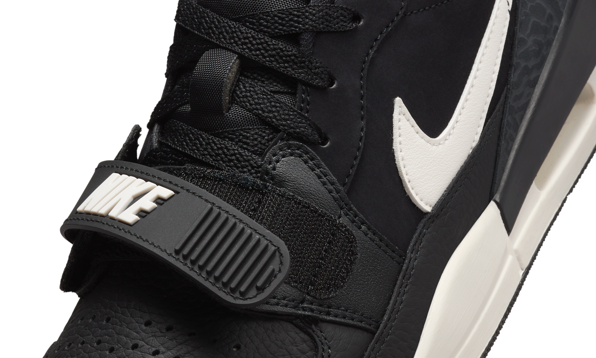 Overkicks - Air Jordan Legacy 312 Low Black Phantom (CD7069-001) - detalle lateral interior