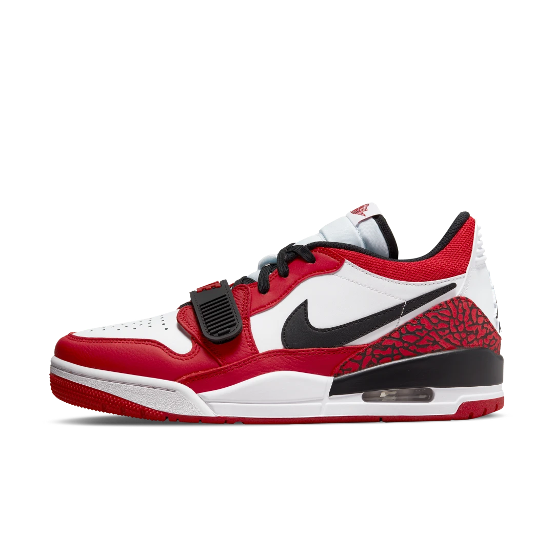 Overkicks - Air Jordan Legacy 312 Low Chicago Red (CD7069-116) - vista lateral