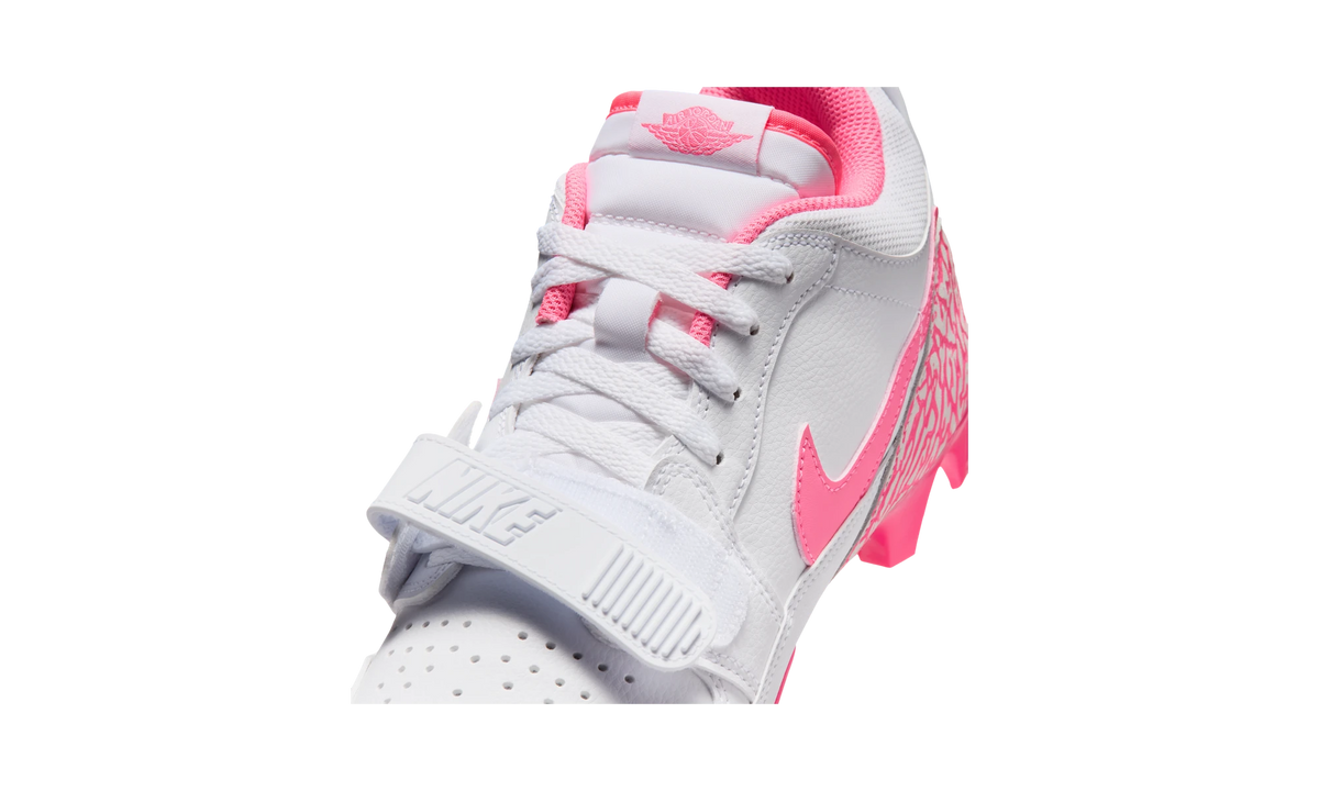 Overkicks - Air Jordan Legacy 312 Low TD Cleat White Digital Pink (IM3100-101) - detalle lateral interior