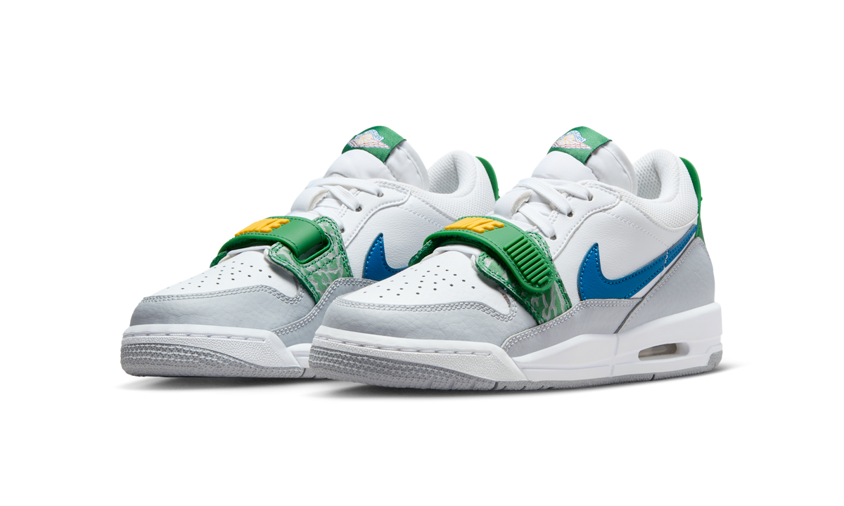 Overkicks - Air Jordan Legacy 312 Low White Pine Industrial Blue (GS) (CD9054-140) - imagen 2