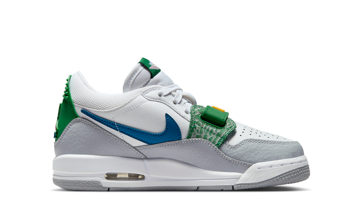 Overkicks - Air Jordan Legacy 312 Low White Pine Industrial Blue (GS) (CD9054-140) - imagen 4