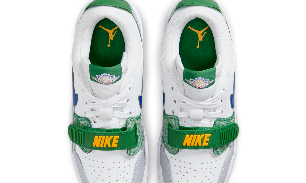 Overkicks - Air Jordan Legacy 312 Low White Pine Industrial Blue (GS) (CD9054-140) - imagen 5