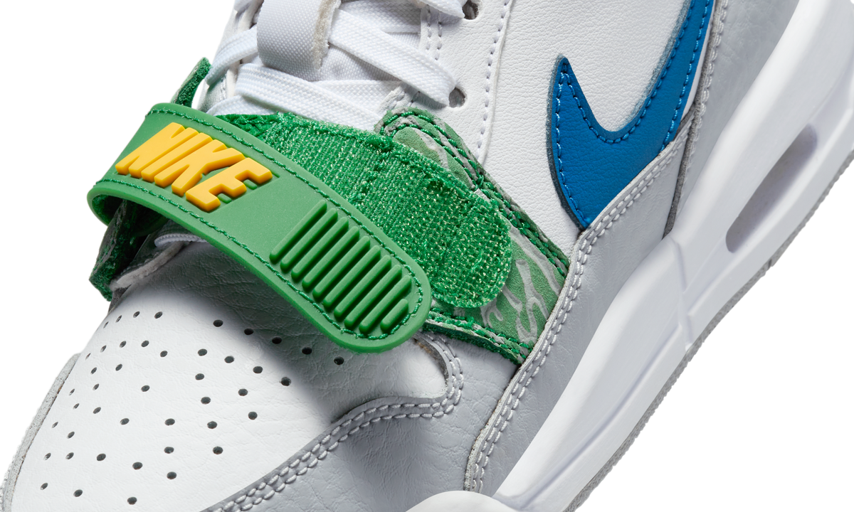 Overkicks - Air Jordan Legacy 312 Low White Pine Industrial Blue (GS) (CD9054-140) - imagen 7