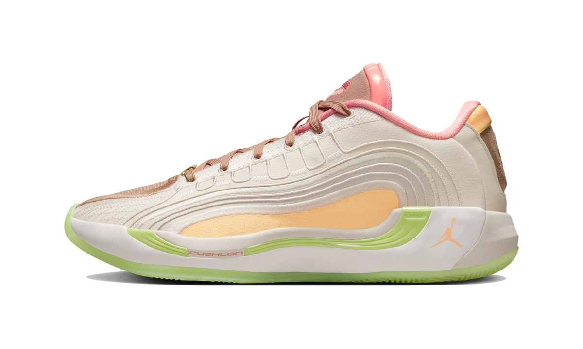 Overkicks - Air Jordan Luka 4 Light Orewood Tangerine Tint (IO0202-100) - vista lateral