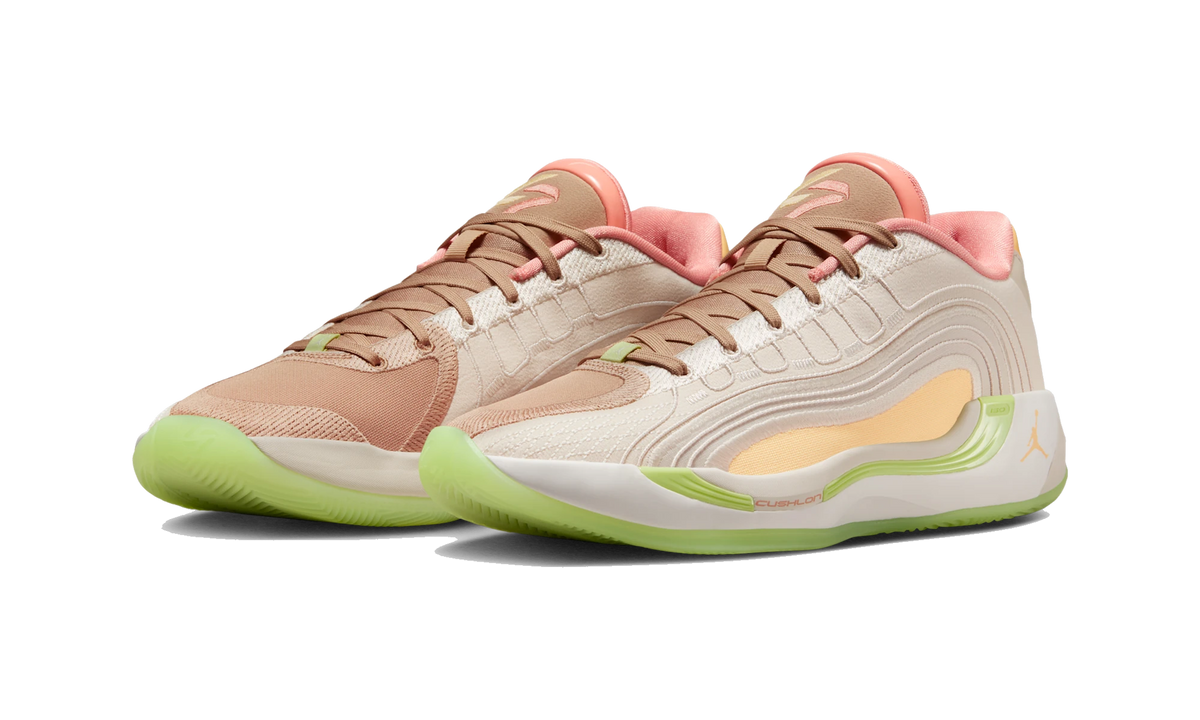 Overkicks - Air Jordan Luka 4 Light Orewood Tangerine Tint (IO0202-100) - vista trasera