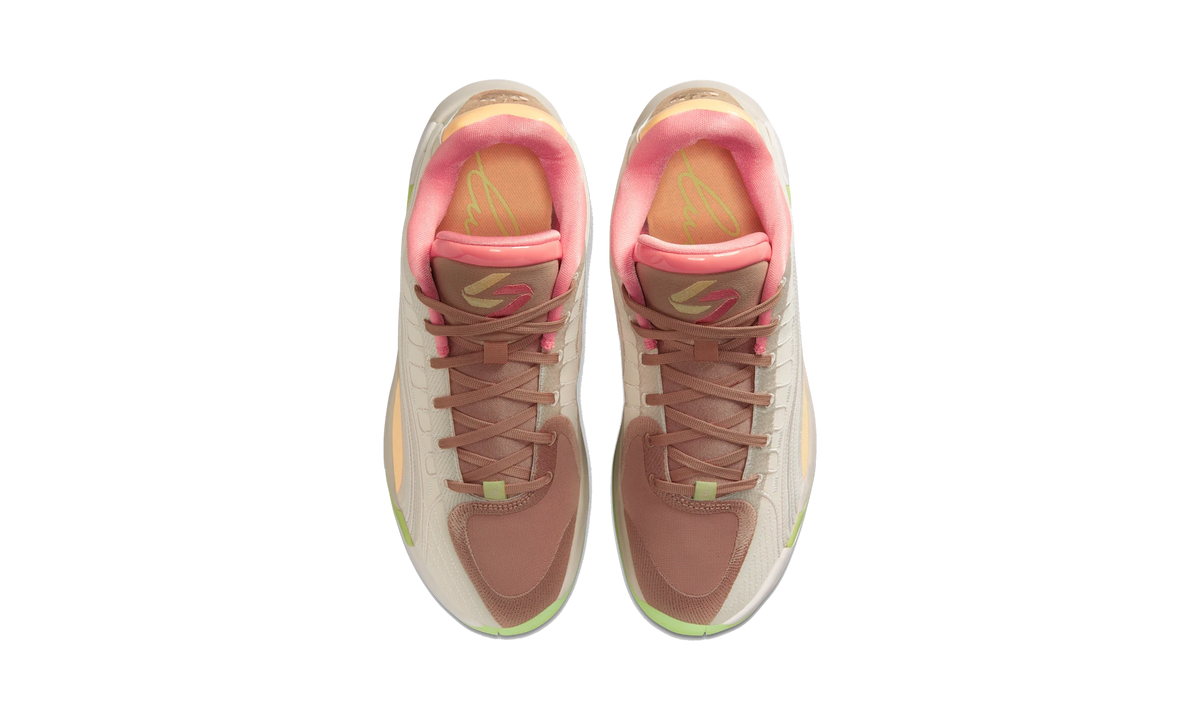 Overkicks - Air Jordan Luka 4 Light Orewood Tangerine Tint (IO0202-100) - vista superior