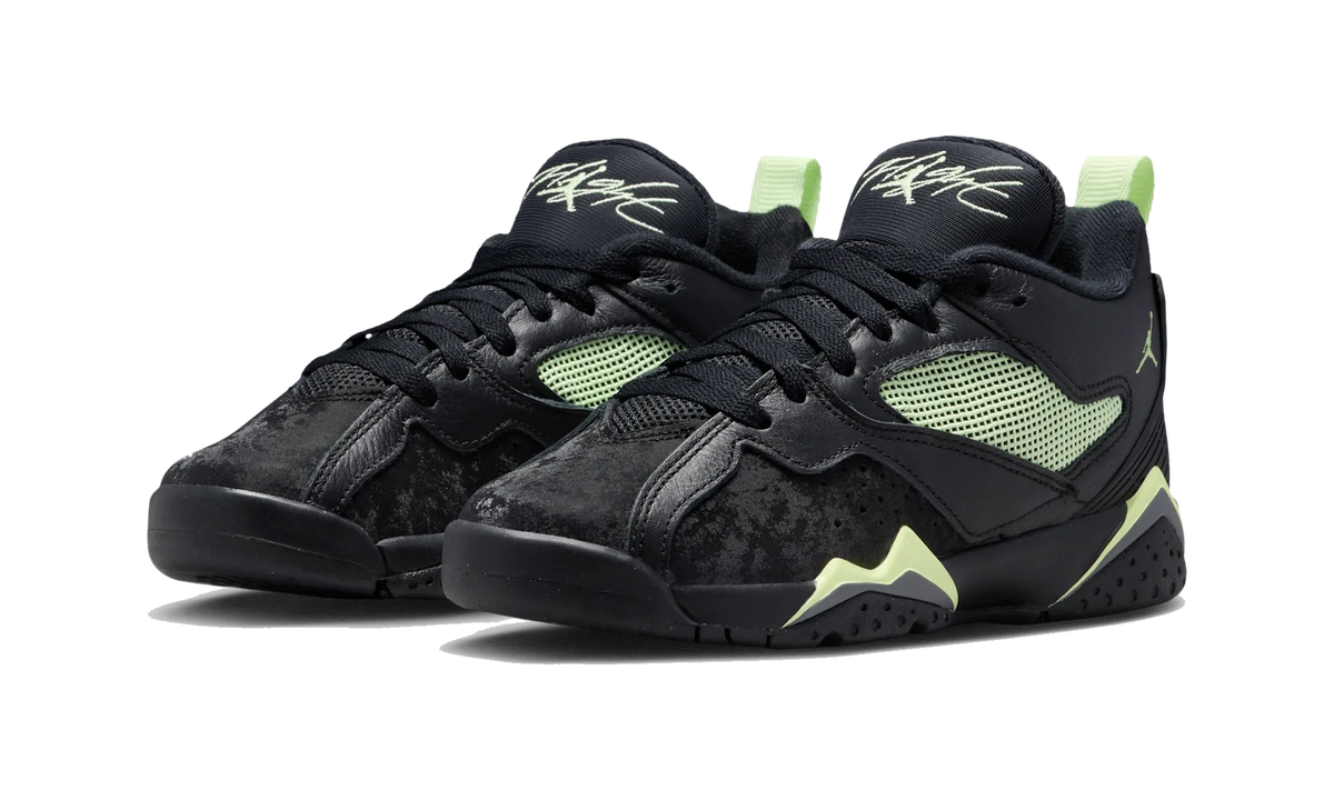 Overkicks - Air Jordan MVP 92 Black Barely Volt (GS) (IM4418-007) - imagen 2
