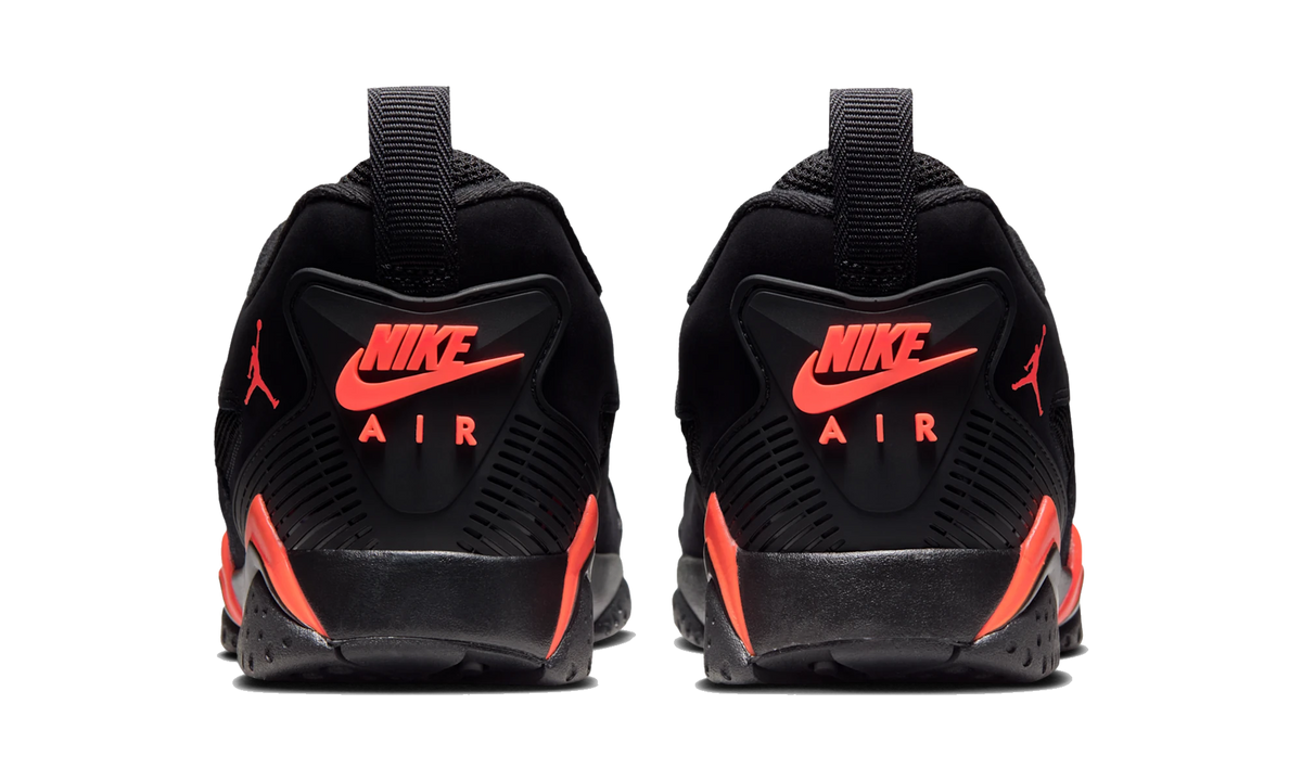 Overkicks - Air Jordan MVP 92 Black Infrared (HQ3950-003) - detalle talón