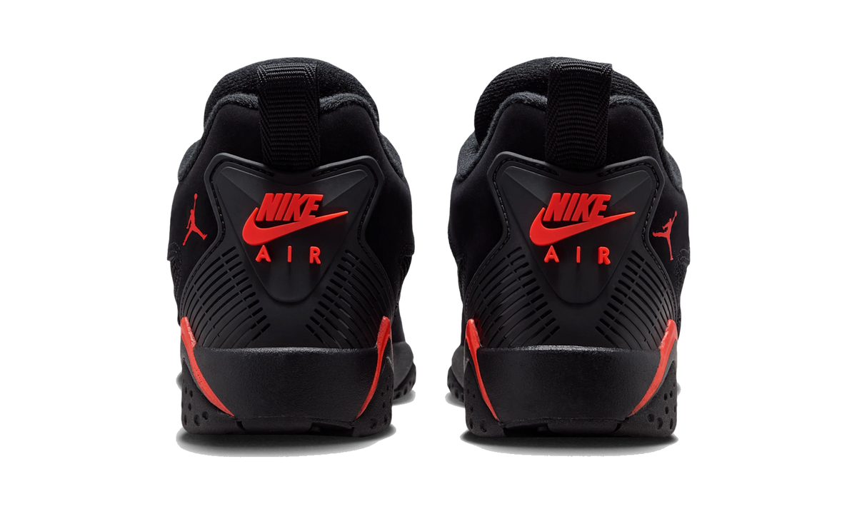 Overkicks - Air Jordan MVP 92 Black Infrared (HQ4427-003) - detalle talón