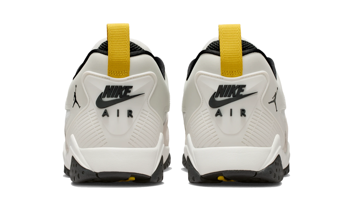 Overkicks - Air Jordan MVP 92 Summit White Vivid Sulfur (HQ3950-107) - detalle talón