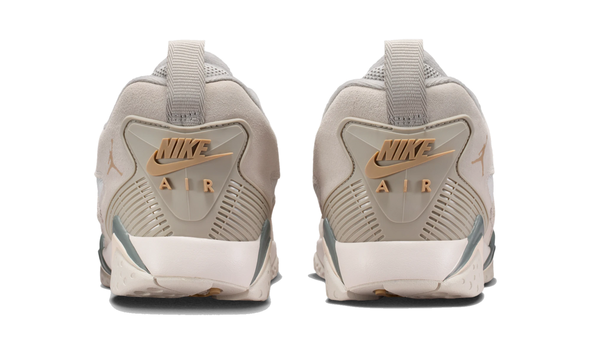 Overkicks - Air Jordan MVP 92 Swan Light Iron Ore Phantom (HQ3950-109) - detalle talón