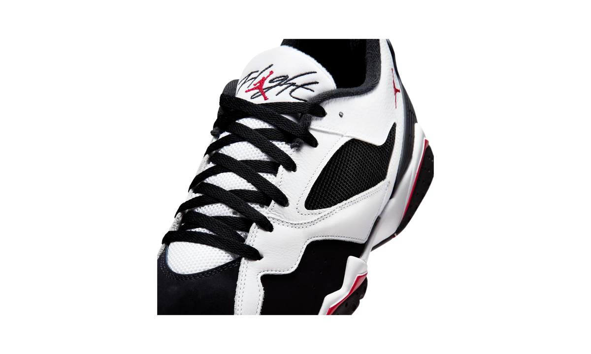 Overkicks - Air Jordan MVP 92 White Black Gym Red (HQ3950-103) - detalle lateral interior