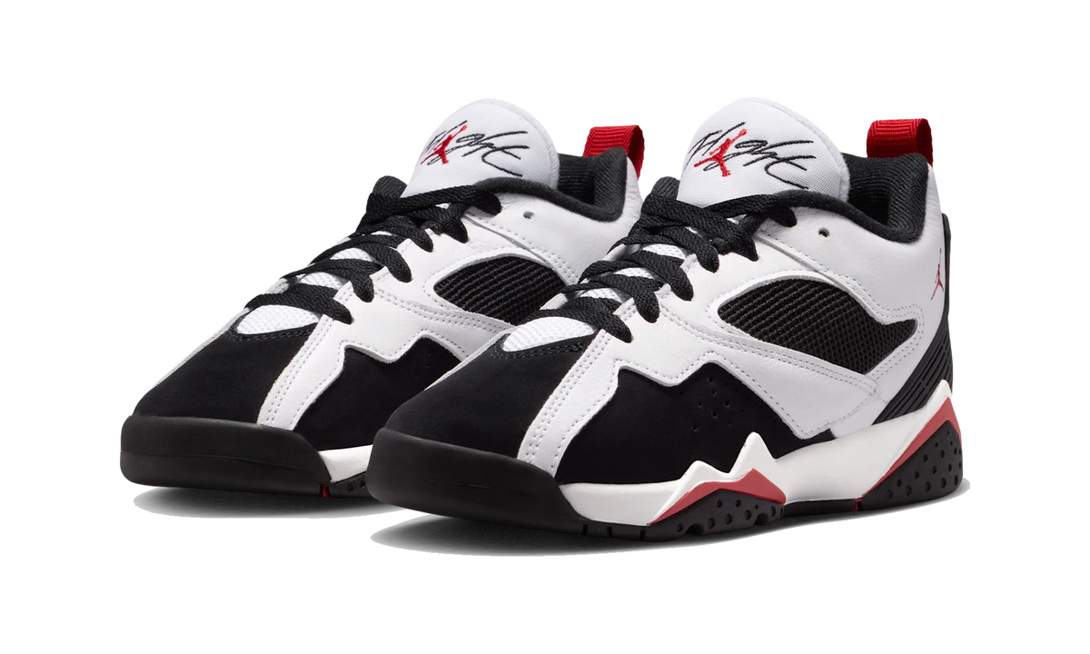 Overkicks - Air Jordan MVP 92 White Black Gym Red (GS) (HQ4427-103) - imagen 2