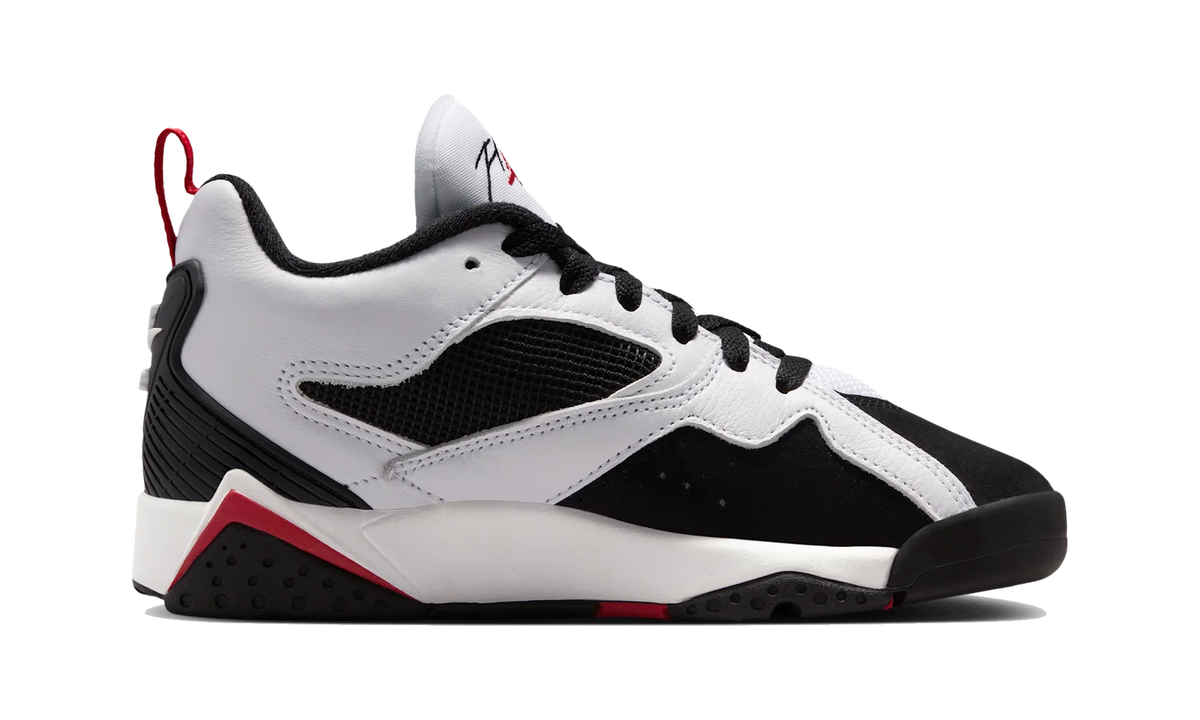 Overkicks - Air Jordan MVP 92 White Black Gym Red (GS) (HQ4427-103) - imagen 4