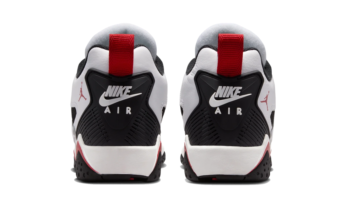 Overkicks - Air Jordan MVP 92 White Black Gym Red (GS) (HQ4427-103) - imagen 6