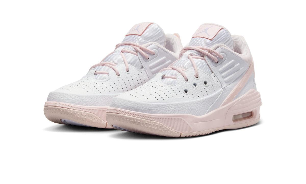 Overkicks - Air Jordan Max Aura 5 White Violet Frost Pink Wash (GS) (FD8789-100) - imagen 2