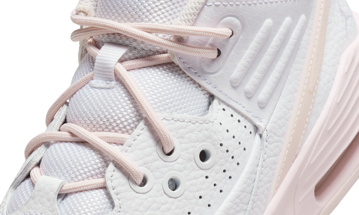 Overkicks - Air Jordan Max Aura 5 White Violet Frost Pink Wash (GS) (FD8789-100) - imagen 7