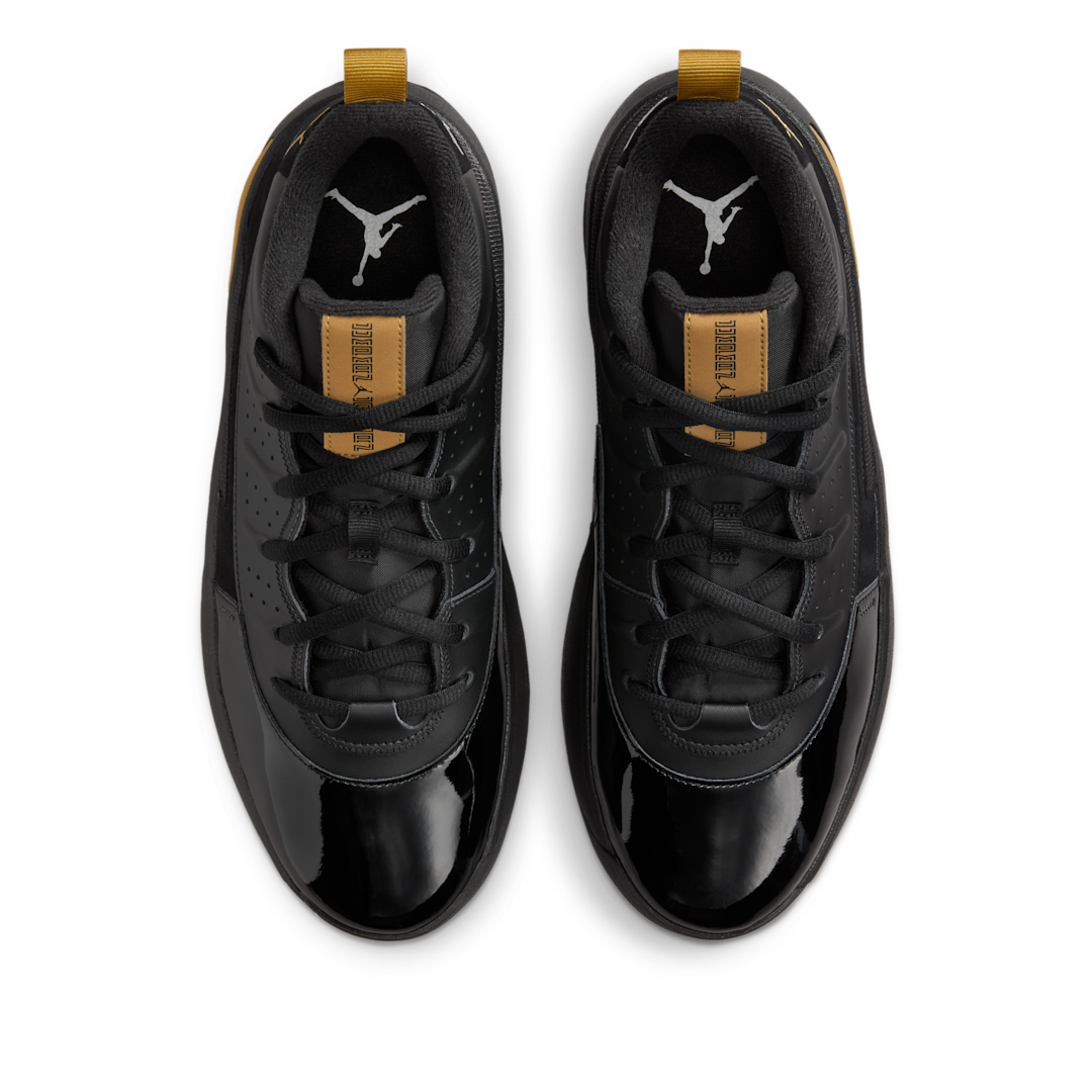 Overkicks - Air Jordan Max Aura 7 Black Metallic Gold (HQ2091-007) - par completo