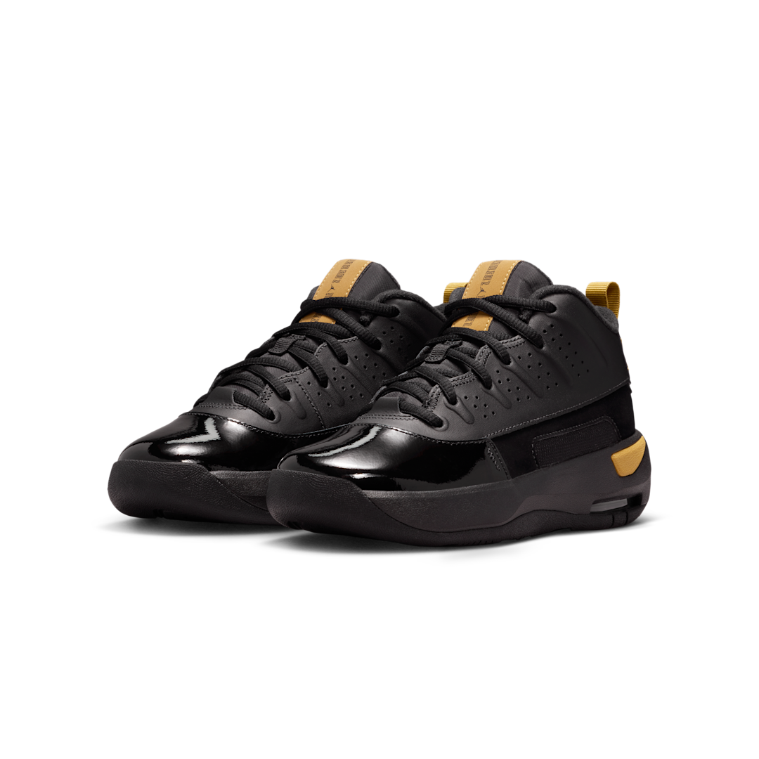 Overkicks - Air Jordan Max Aura 7 Black Metallic Gold (GS) (HQ2089-007) - imagen 2