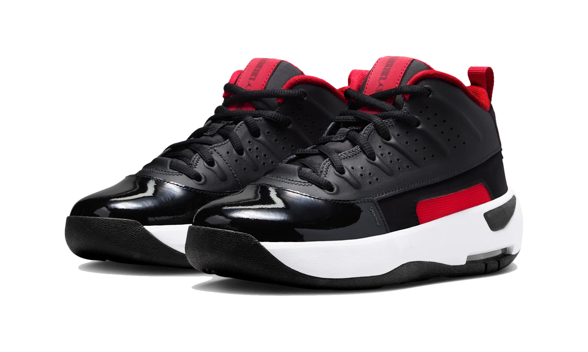 Overkicks - Air Jordan Max Aura 7 Black Varsity Red (GS) (HQ2089-003) - imagen 2