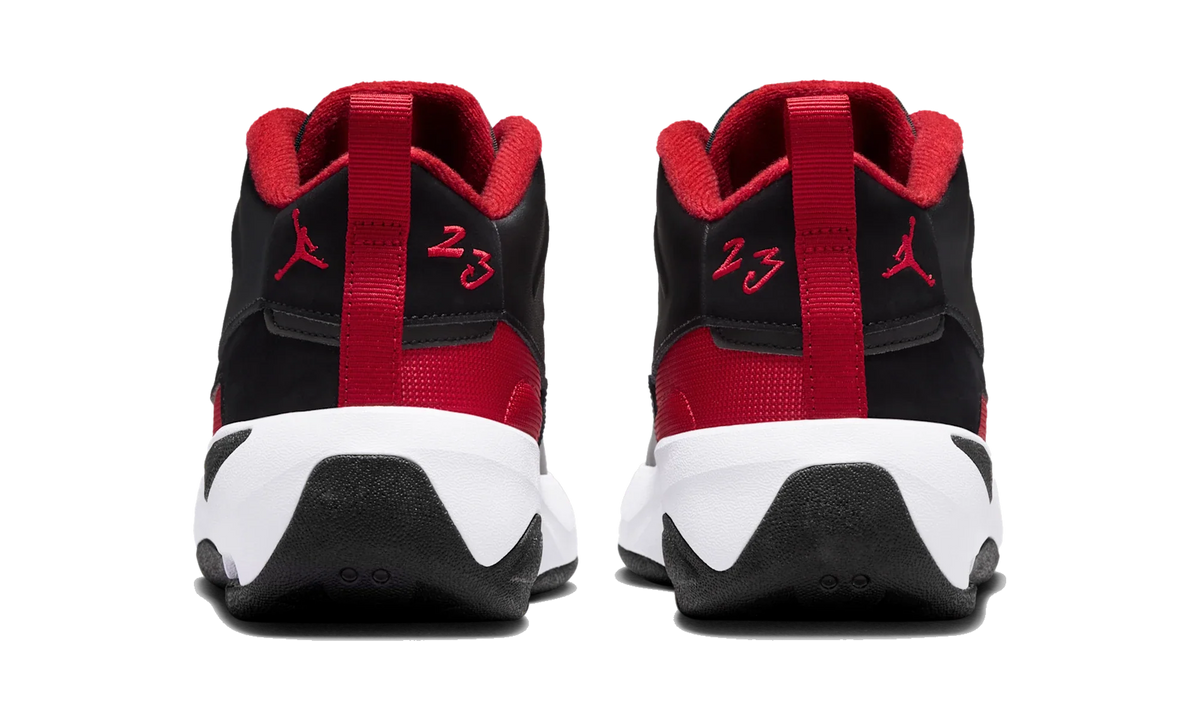 Overkicks - Air Jordan Max Aura 7 Black Varsity Red (GS) (HQ2089-003) - imagen 6