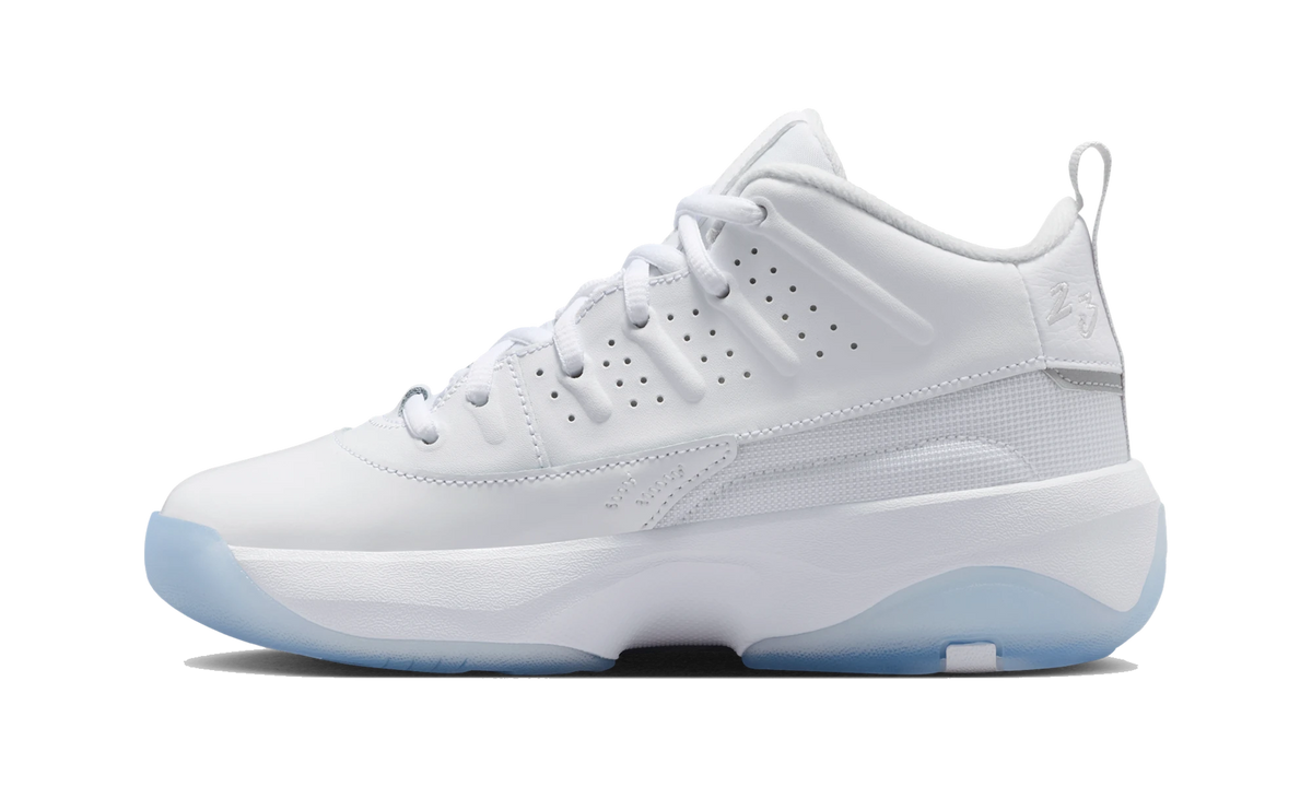 Overkicks - Air Jordan Max Aura 7 White Vast Grey (HQ2089-105) - vista lateral