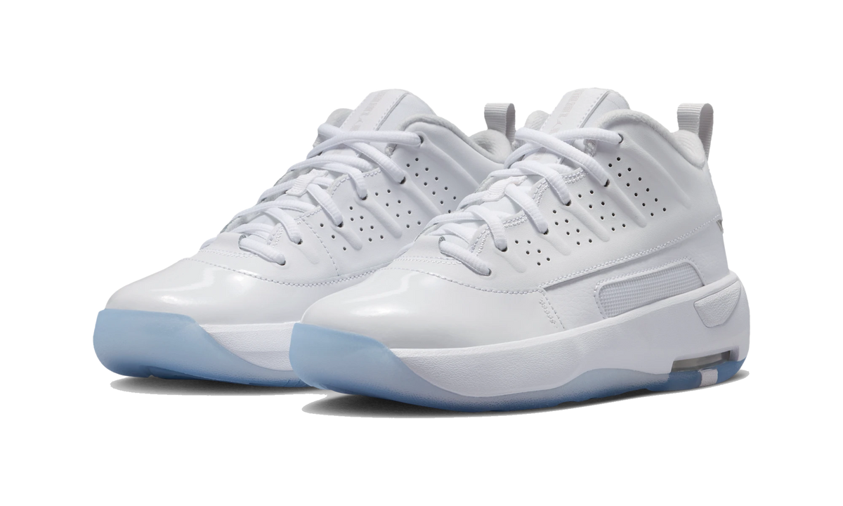 Overkicks - Air Jordan Max Aura 7 White Vast Grey (HQ2089-105) - vista trasera