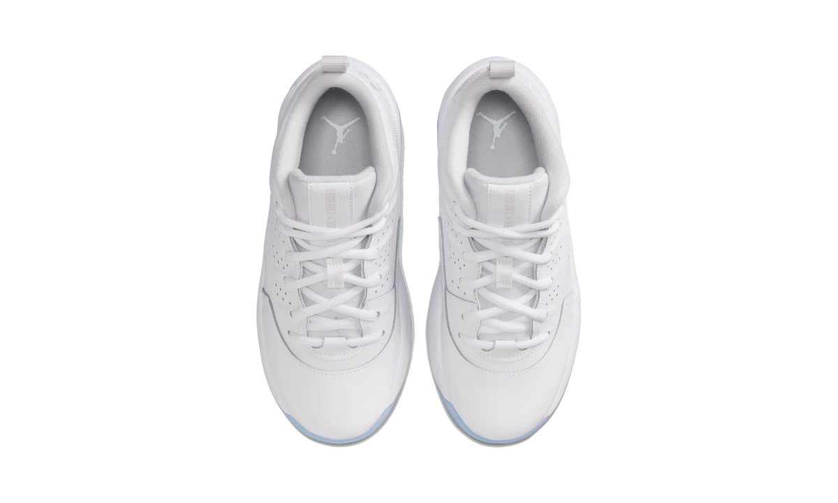 Overkicks - Air Jordan Max Aura 7 White Vast Grey (HQ2089-105) - vista superior