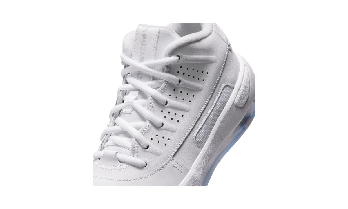 Overkicks - Air Jordan Max Aura 7 White Vast Grey (HQ2089-105) - detalle lateral interior
