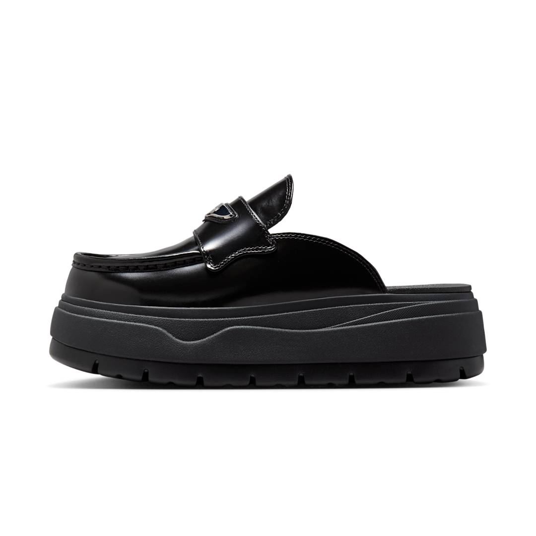 Overkicks - Air Jordan Mule Black Metallic Silver (HJ4292-001) - vista lateral