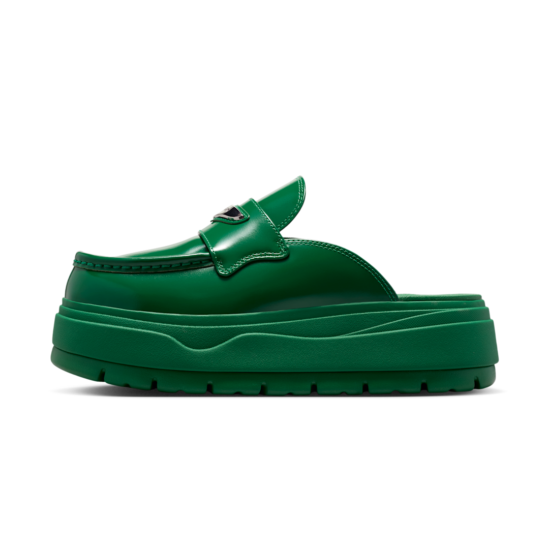 Overkicks - Air Jordan Mule Malachite Metallic Silver (HJ4292-300) - vista lateral