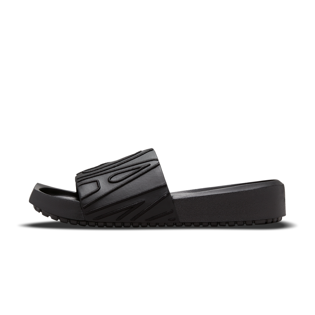 Overkicks - Air Jordan NOLA Slide Black (CZ8027-001) - vista lateral