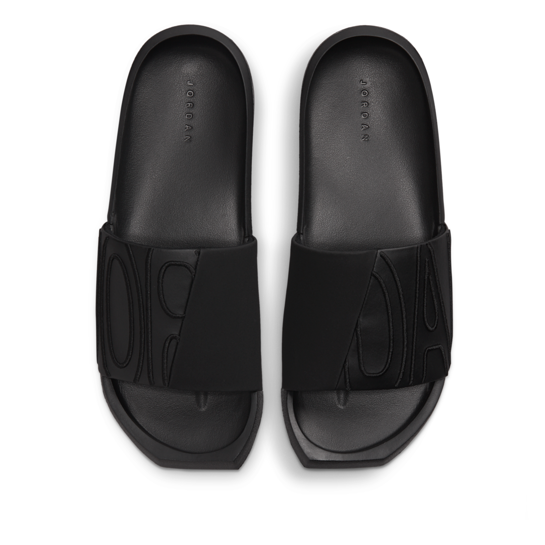 Overkicks - Air Jordan NOLA Slide Black (CZ8027-001) - vista trasera