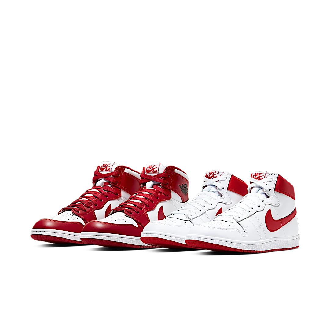 Overkicks - Air Jordan New Beginnings Pack Retro High 1 & Nike Air Ship (CT6252-900) - detalle suela