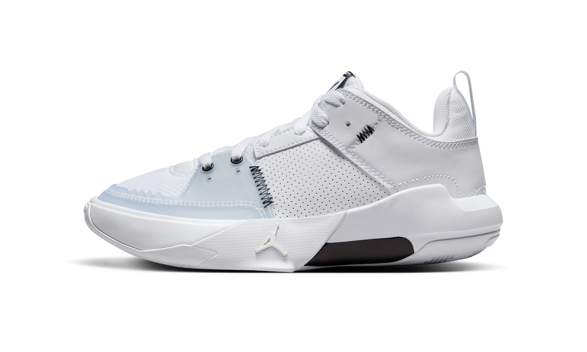 Overkicks - Air Jordan One Take 5 White Arctic Punch (GS) (FD2338-100) - vista lateral