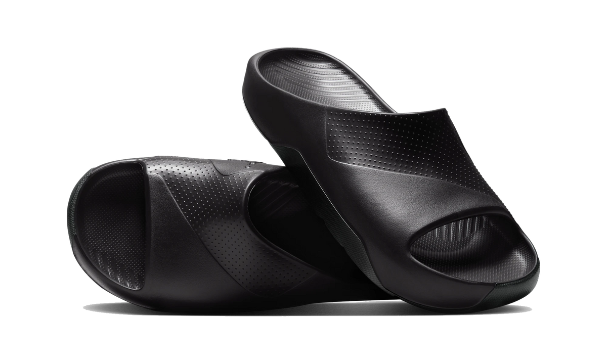 Overkicks - Air Jordan Post Slide Black (FZ6511-001) - vista lateral