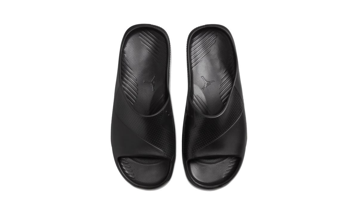 Overkicks - Air Jordan Post Slide Black (FZ6511-001) - vista trasera