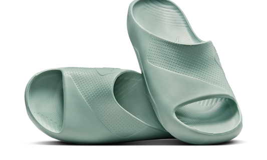 Overkicks - Air Jordan Post Slide Jade Smoke (FZ6511-300) - vista lateral