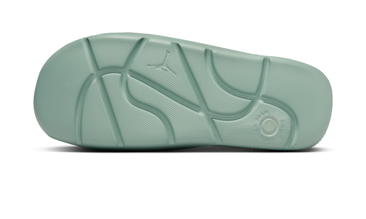 Overkicks - Air Jordan Post Slide Jade Smoke (FZ6511-300) - detalle suela