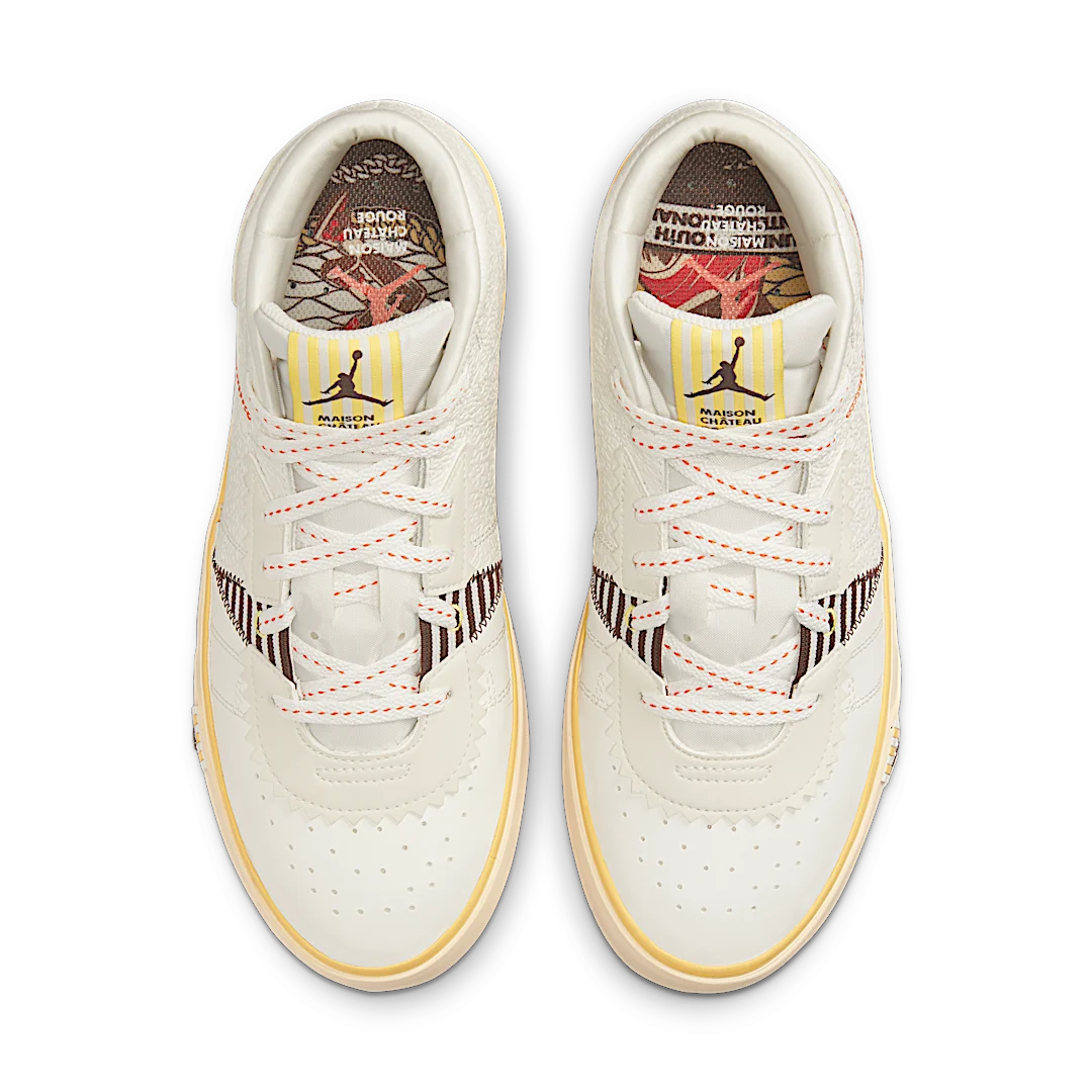 Overkicks - Air Jordan Series Mid Maison Chateau Rouge Sail (DO5247-122) - par completo