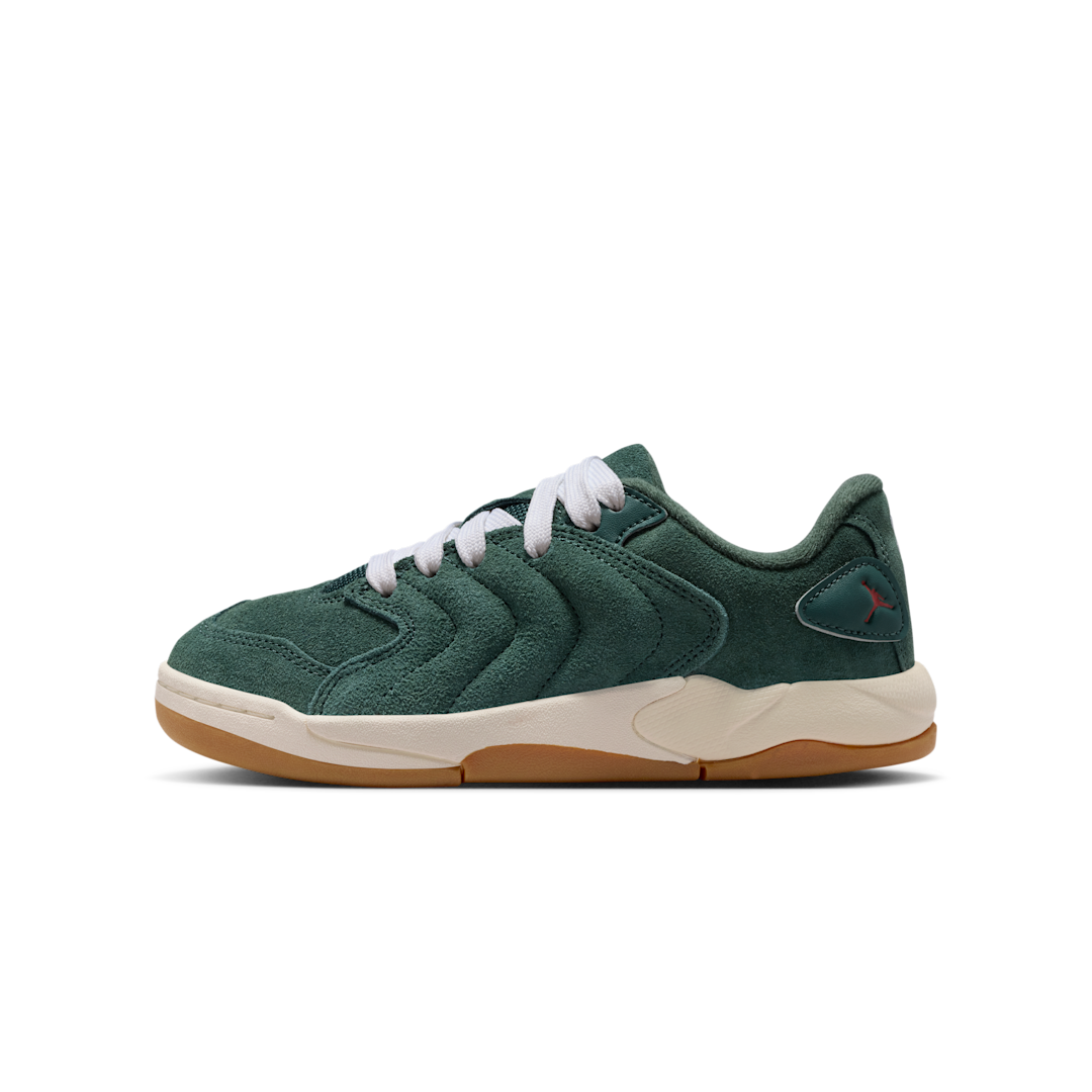 Overkicks - Air Jordan Session Deep Fir Pale Ivory (GS) (IB5679-300) - vista lateral